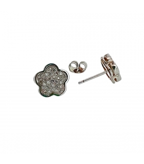 PEND.PRESION ZIR. FLOR RODIO PLATA 925 MIL.