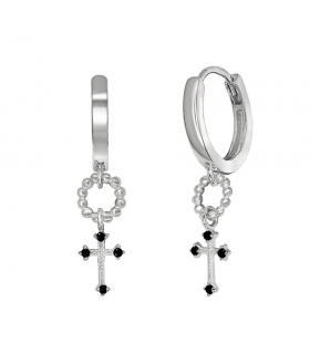 PENDIENTES ARO JUVENIL PLATA PRIMERA LEY
