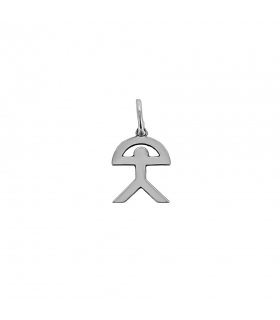 COLGANTE INDALO PLATA PRIMERA LEY 10X8