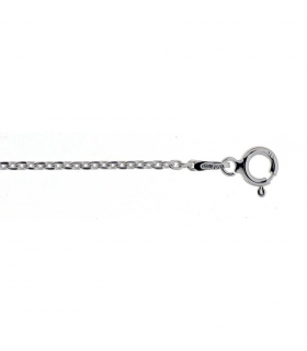 COLLAR CADENA FORZADA PLATA 1ª LEY 80 CM
