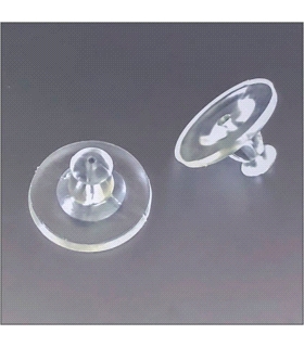PRESIONES SILICONA 11 X 6 MM. PRECIO PAR
