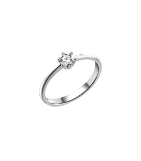 ANILLO PROMETIDA PLATA 1ª LEY RODIADA 5.