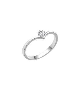 ANILLO PROMETIDA PLATA 1ª LEY RODIADA 3.