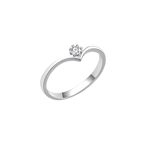 ANILLO PROMETIDA PLATA 1ª LEY RODIADA 3.