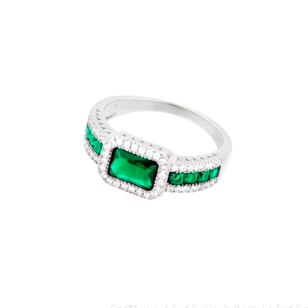 ANILLO CLASICO PLATA 1ª LEY 10 X 7.50 MM