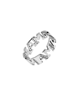 ANILLO DE LA MADRE PLATA PRIMERA LEY