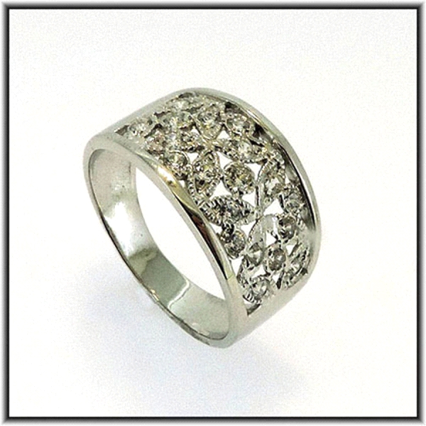 SORTIJA ZIR. 12X20 PLATA 925 MIL.