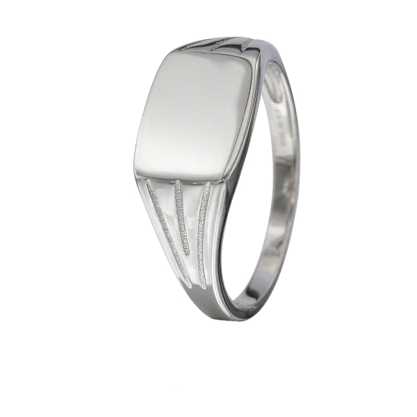 SELLO / ANILLO UNISEX PLATA 1ª LEY 9 MM