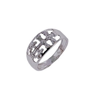 ANILLO CARAVACA PLATA 1ª  LEY 9 MM.