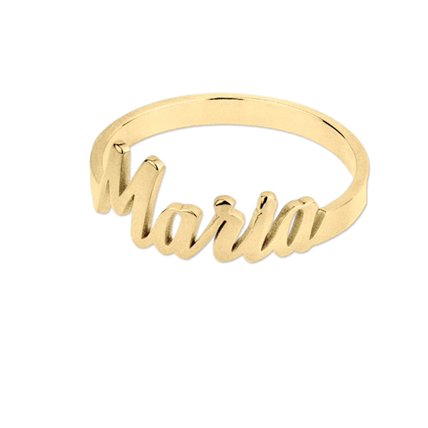 SORTIJA PERSONALIZABLE PLATA 1ª LEY 3 MM