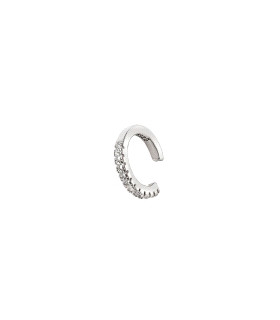PENDIENTE EAR CUFF PLATA 1ª LEY 10 X 1.5