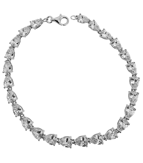 PULSERA CLASICA MUJER PLATA 1ª LEY 18.50