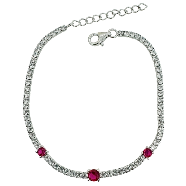 PULSERA RIVIERE PLATA 1ª LEY 16.50 + 3 C