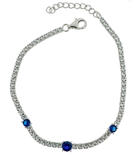 PULSERA RIVIERE PLATA 1ª LEY 16.50 + 3 C