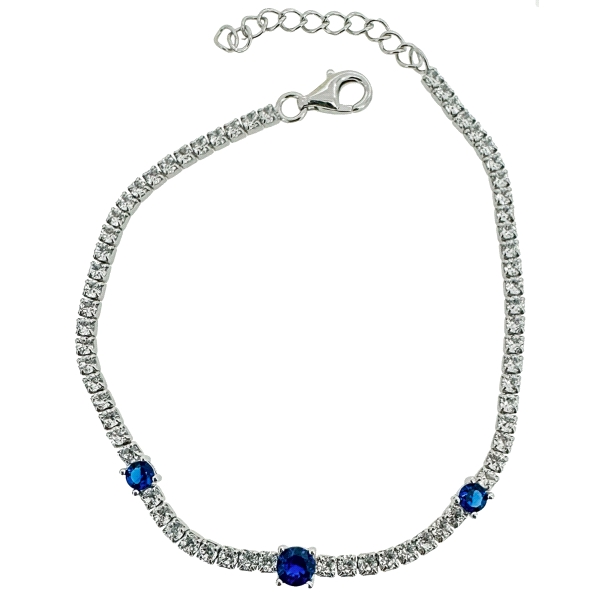 PULSERA RIVIERE PLATA 1ª LEY 16.50 + 3 C