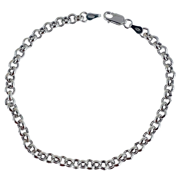 PULSERA ROLO PLATA 1ª LEY 4.40 X 19.50 C