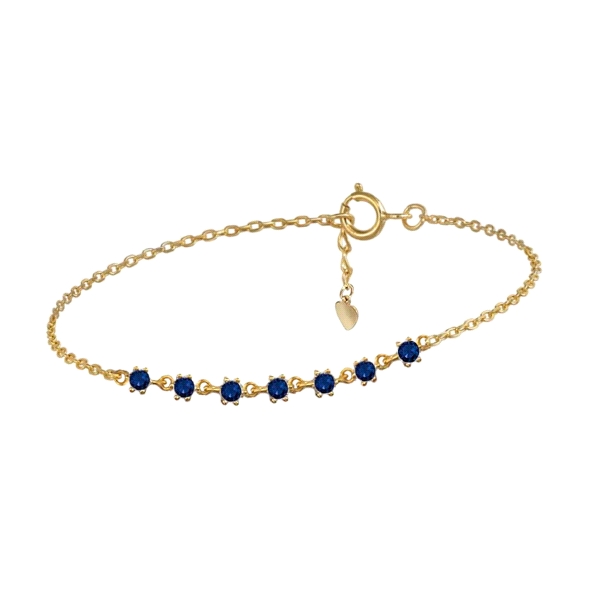 PULSERA CLASICA PLATA 1ª LEY 16 + 3 CM.
