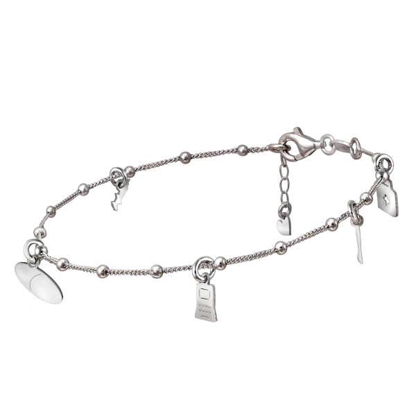 PULSERA MOTIVOS ENFERMERA PLATA 1ª LEY
