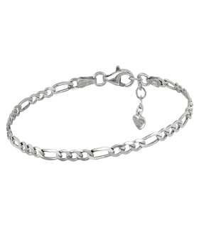 PULSERA UNISEX 3 X 1 PLATA 1ª LEY 15 + 3