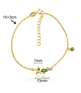 PULSERA LOLLIPOP PLATA 1ª LEY ESTREL