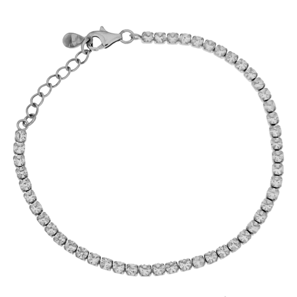PULSERA RIVIERE MUJER PLATA 1ª LEY 16 CM
