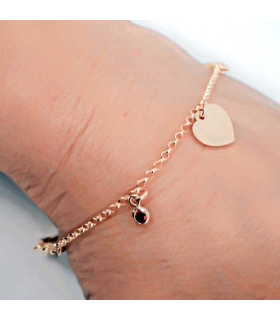 PULSERA ENAMORADOS PLATA PRIMERA LEY