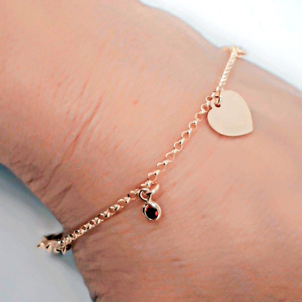 PULSERA ENAMORADOS PLATA PRIMERA LEY