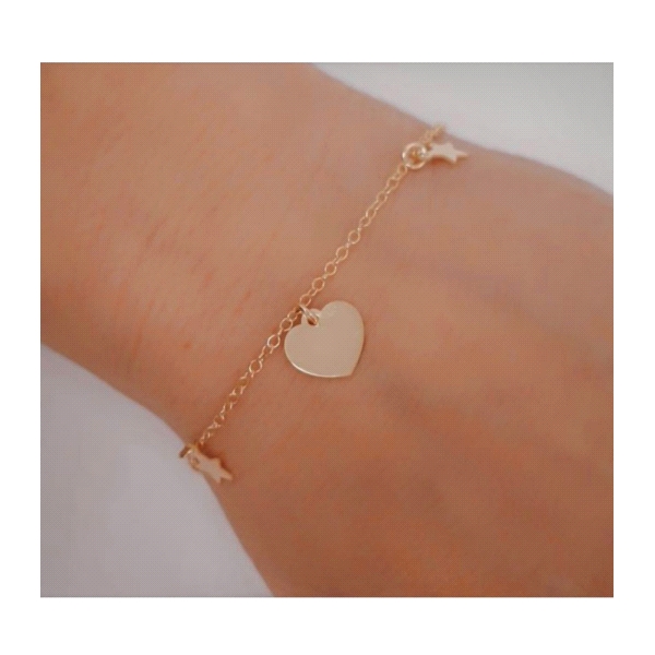 PULSERA ENAMORADOS PLATA PRIMERA LEY