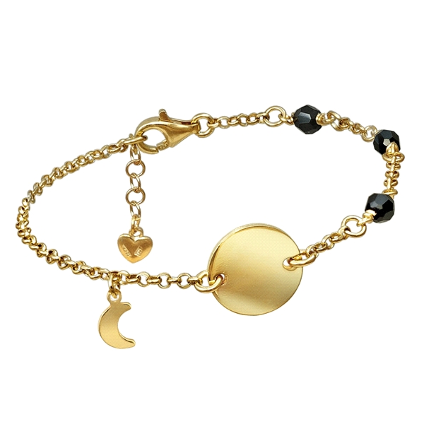 PULSERA FETICHES PLATA PRIMERA LEY 15+3