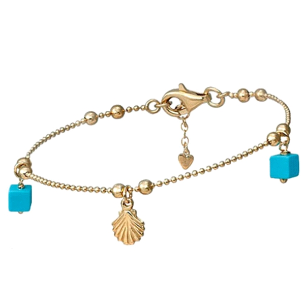 PULSERA FETICHES PLATA PRIMERA LEY 15+3