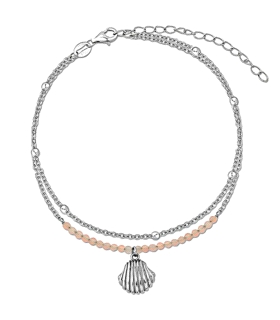PULSERA TOBILLERA PLATA 1ª LEY RODIADA