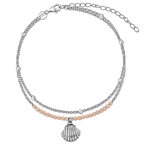 PULSERA TOBILLERA PLATA 1ª LEY RODIADA