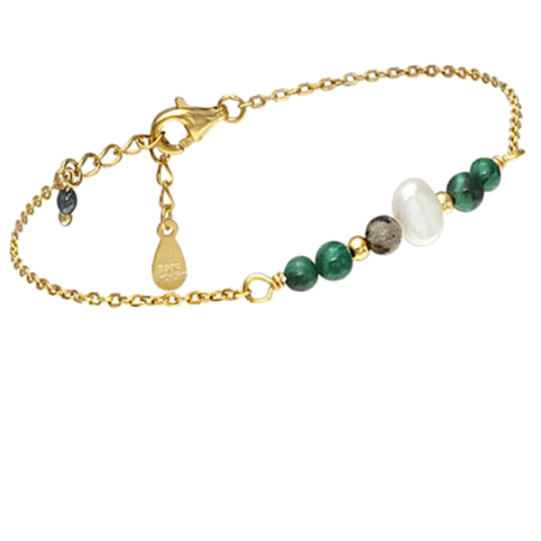 PULSERA FETICHES PLATA PRIMERA LEY 15+3