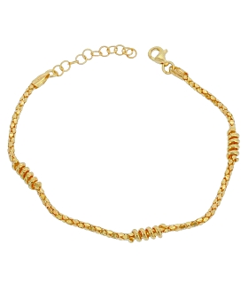 PULSERA JUVENIL PLATA PRIMERA LEY 18+3
