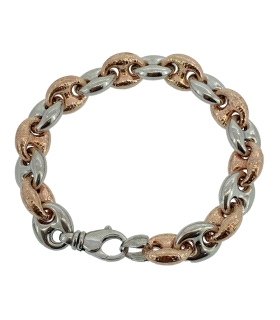 PULSERA MUJER PLATA PRIMERA LEY 20 CM