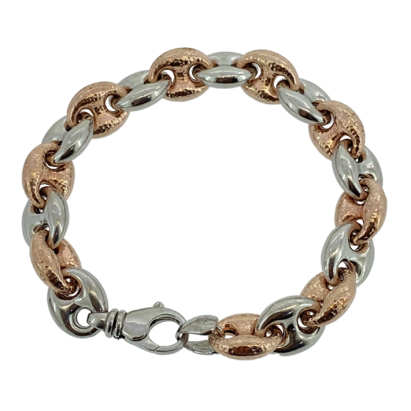 PULSERA MUJER PLATA PRIMERA LEY 20 CM