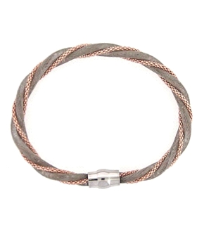 PULSERAS CHAPADA PLATA 1ª LEY RODIADA