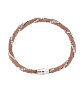 PULSERAS RODIO COBRE HILO  IM PLATA 925 MIL.