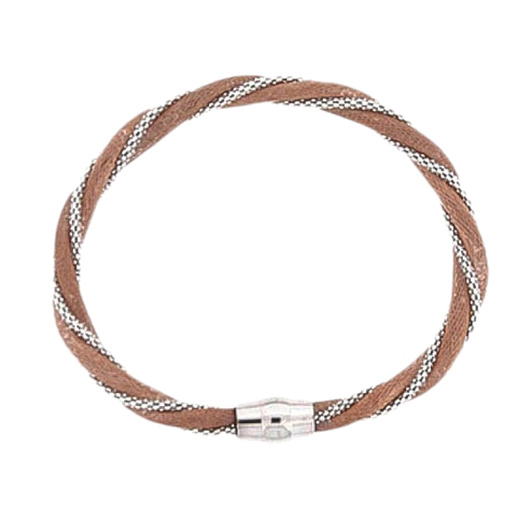 PULSERAS RODIO COBRE HILO  IM PLATA 925 MIL.