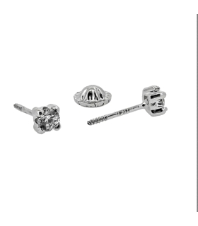 PENDIENTE UNISEX CIRCONITAS PLATA 1ª LEY