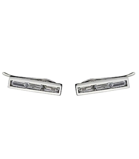 PENDIENTE TREPADOR PLATA 1ª LEY 3X15 MM