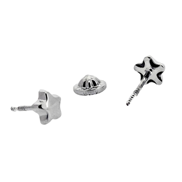 PENDIENTE ESTRELLA PLATA 1ª LEY RODIADA