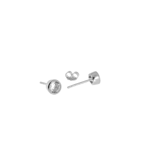 PENDIENTE UNISEX PLATA 1ª LEY RODIADA 6