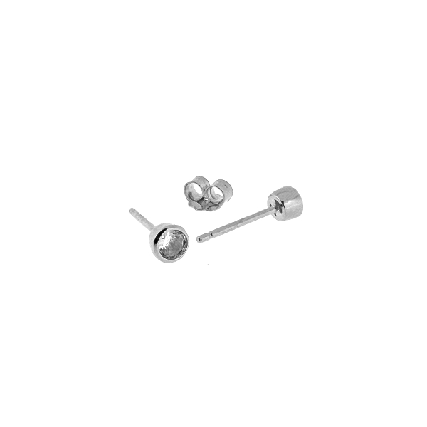 PENDIENTE UNISEX PLATA 1ª LEY RODIADA 5
