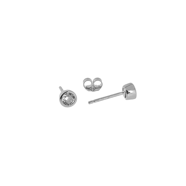 PENDIENTE UNISEX PLATA 1ª LEY RODIADA  4
