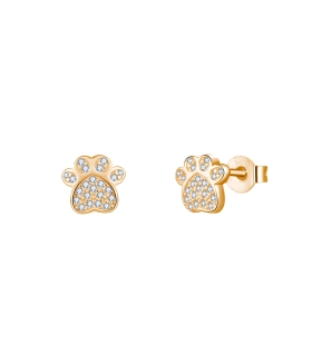 PENDIENTE HUELLA ANIMAL PLATA 1ª LEY CHA