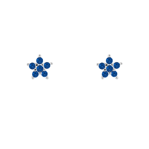 PENDIENTE ESTRELLA UNISEX PLATA 1ª LEY 4
