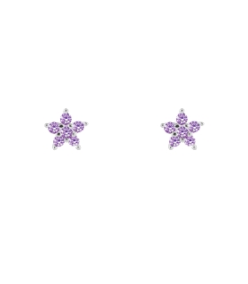PENDIENTE ESTRELLA UNISEX PLATA 1ª LEY 4
