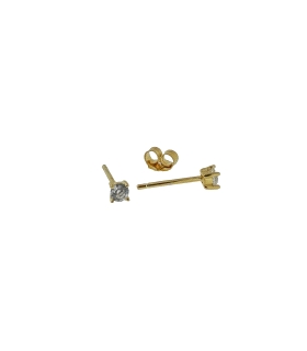 PENDIENTE UNISEX PLATA 1ª LEY CHAPADA  3