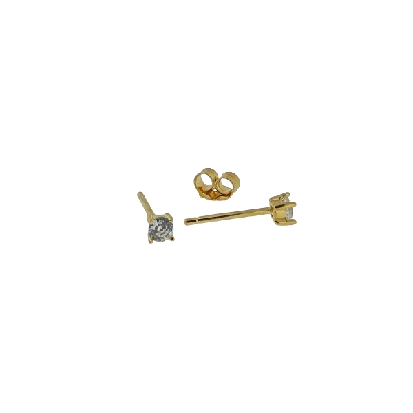 PENDIENTE UNISEX PLATA 1ª LEY CHAPADA  3